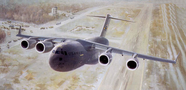 "Global Workhorse" - Keith Ferris - C-17 Globemaster III Art